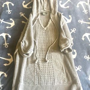 Knit short sleeve pull over (no pockets)